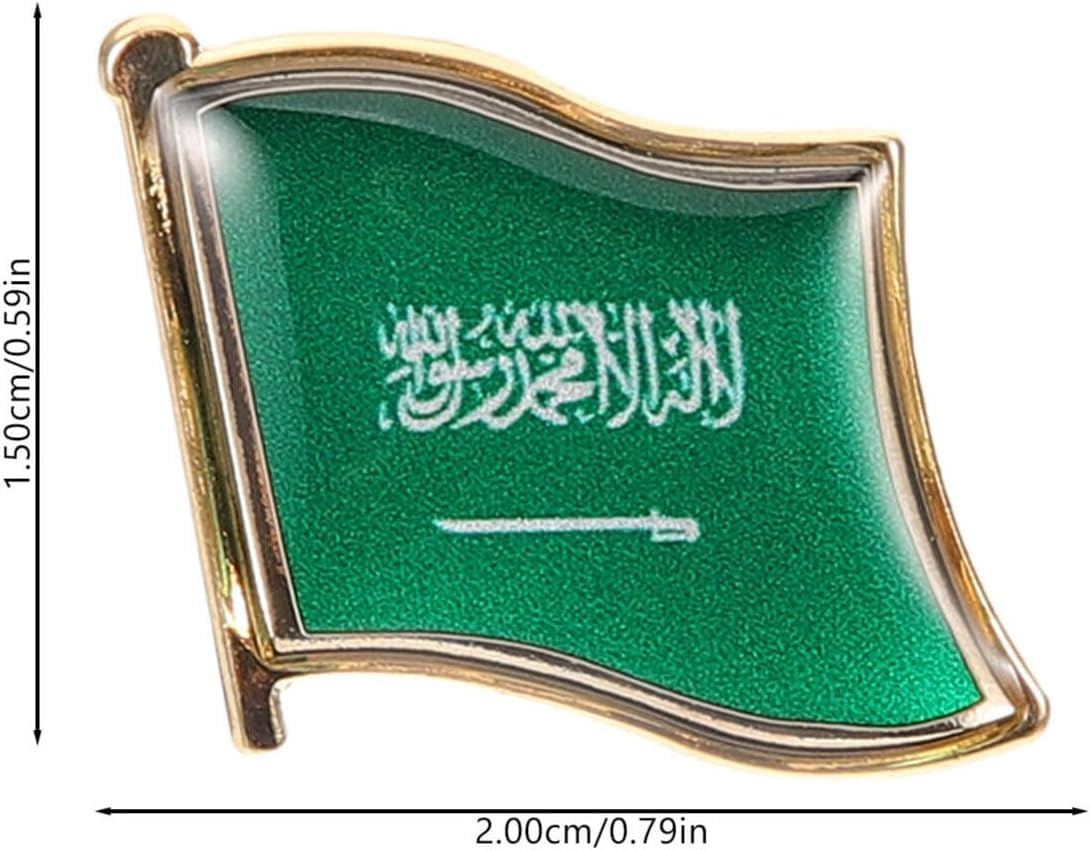 Amazon.co.jp: サウジアラビア アラビア 国 国旗 ピン バッジ 国際
