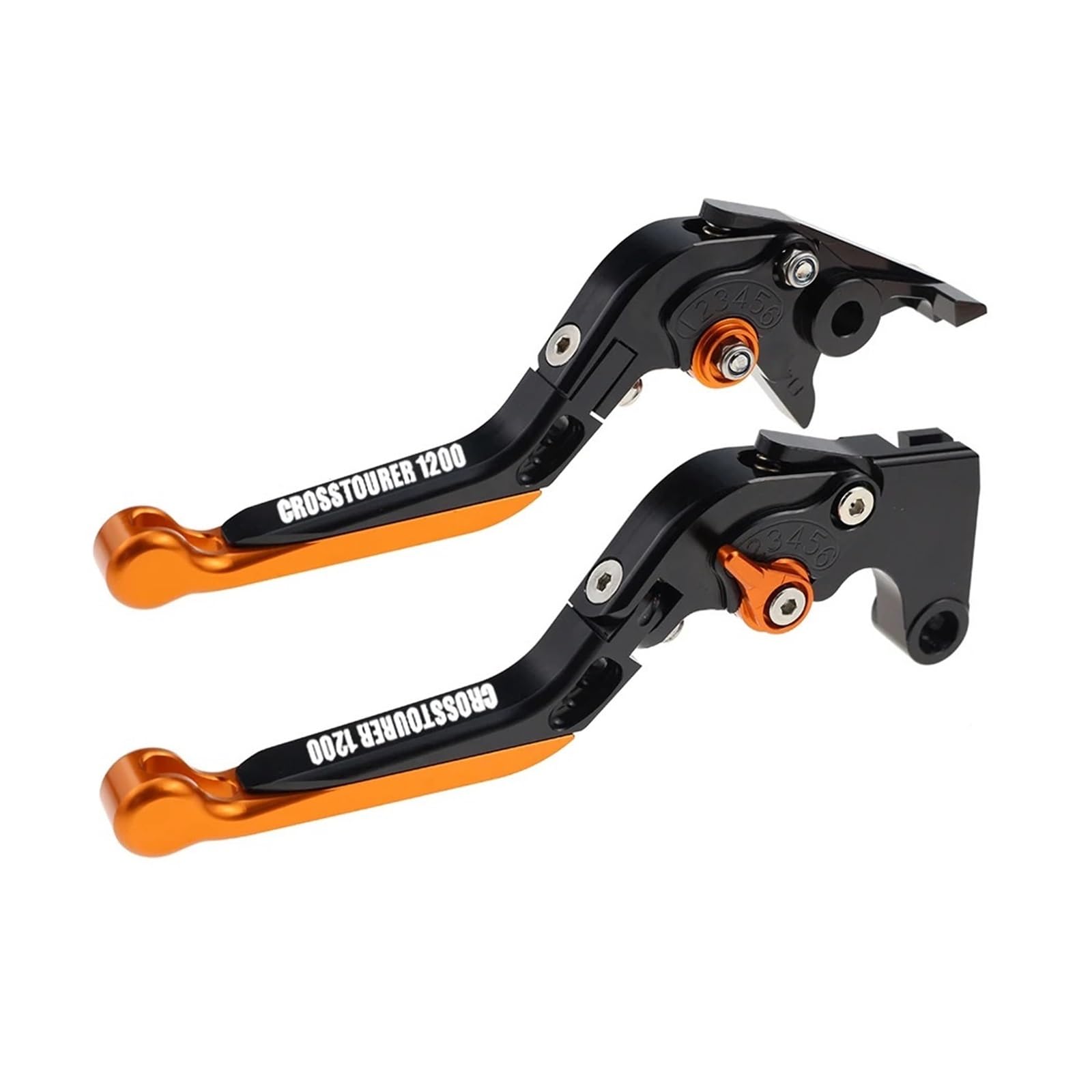 Jghfdws 09 Motorcycle Brake Clutch Lever Set For Crosstourer Motorcycle Folding Extendable Brake Clutch Levers Set