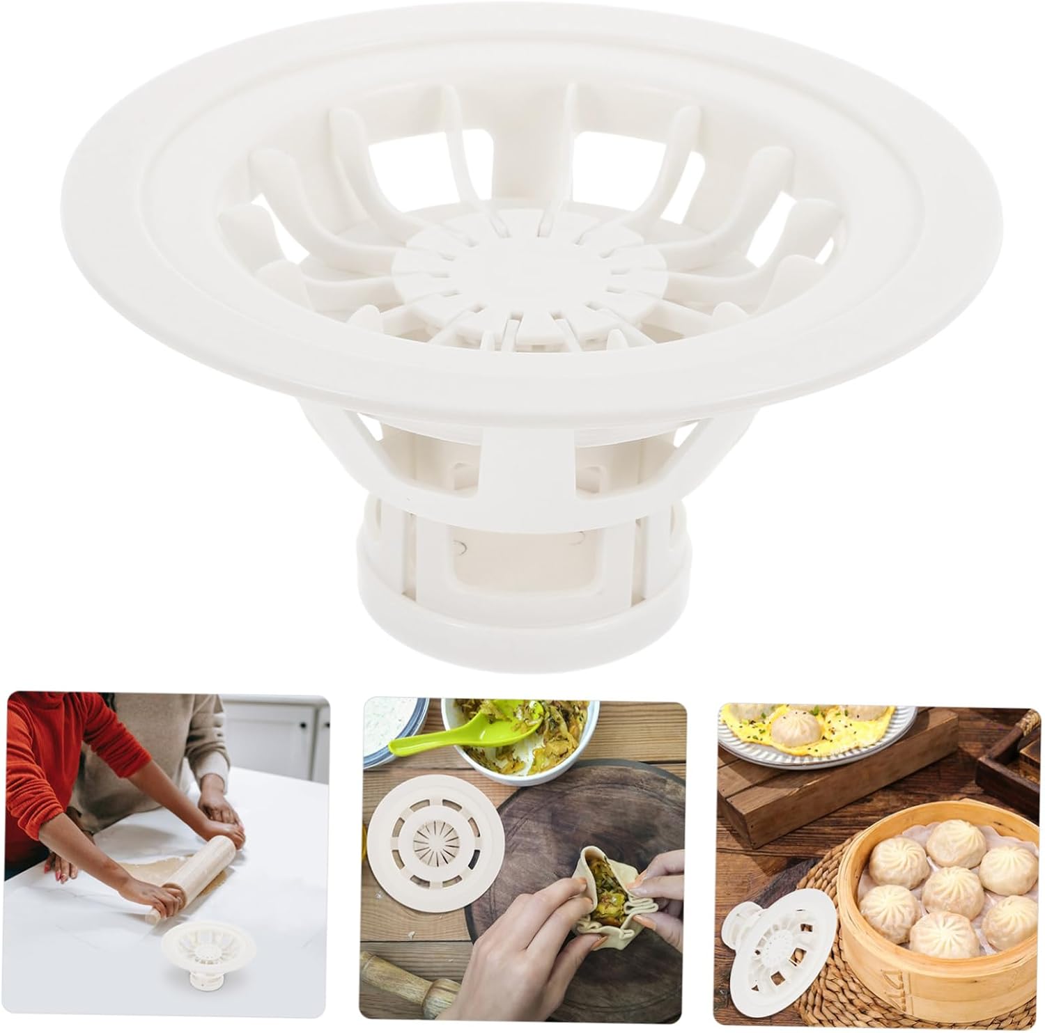 Commercial Baozi Maker Reusable Baozi Mold for Homemade Dumplings Dual Function Steamed Bun Tool for Easy Kitchen Use for Soup Dumplings and Buns