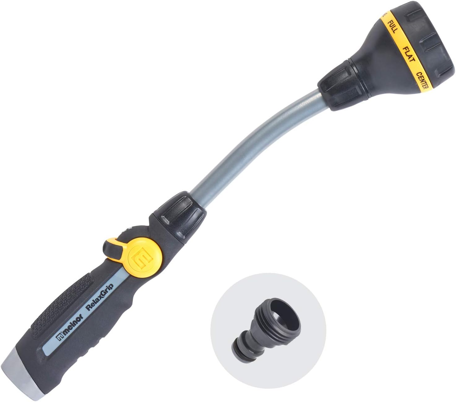 Melnor 65088-AMZ RelaxGrip 8-Pattern 15" Watering Wand, Short