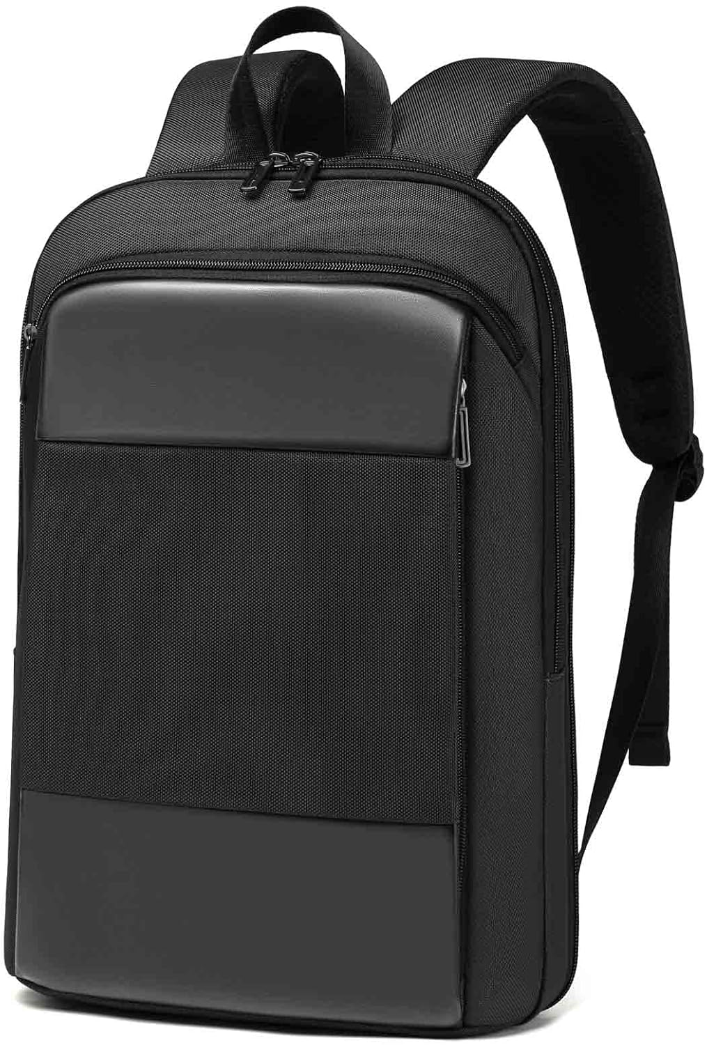 Business Backpack fits 15.6 Inch Laptop Expandable Slim Waterproof Anti Theft College Travel Work Computer Bag Unisex (Grey)