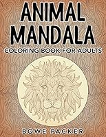 Animal Mandala: Coloring Book For Adults 1517542170 Book Cover