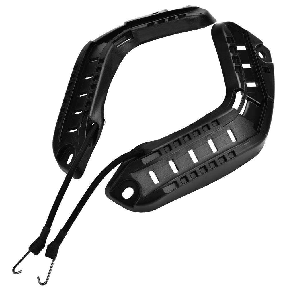 S&T Casque FAST Noir avec Rails et Attaches