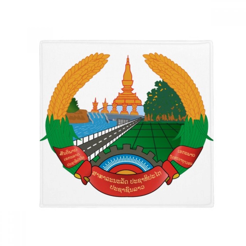 Tapis de bain Kirghizistan cadeau original rond 60cm pour entrée