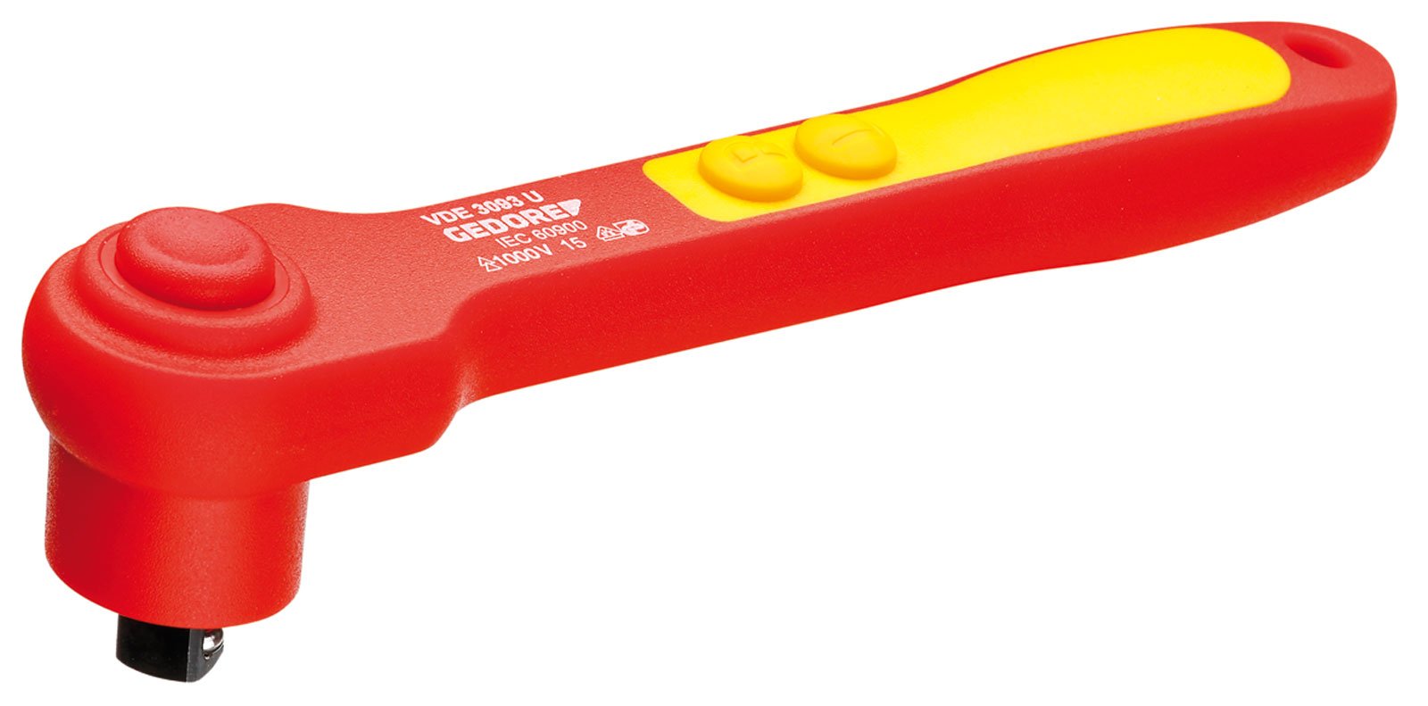 Amazon | ゲドレー (Gedore) ラチェットハンドル VDE 3093 U 絶縁