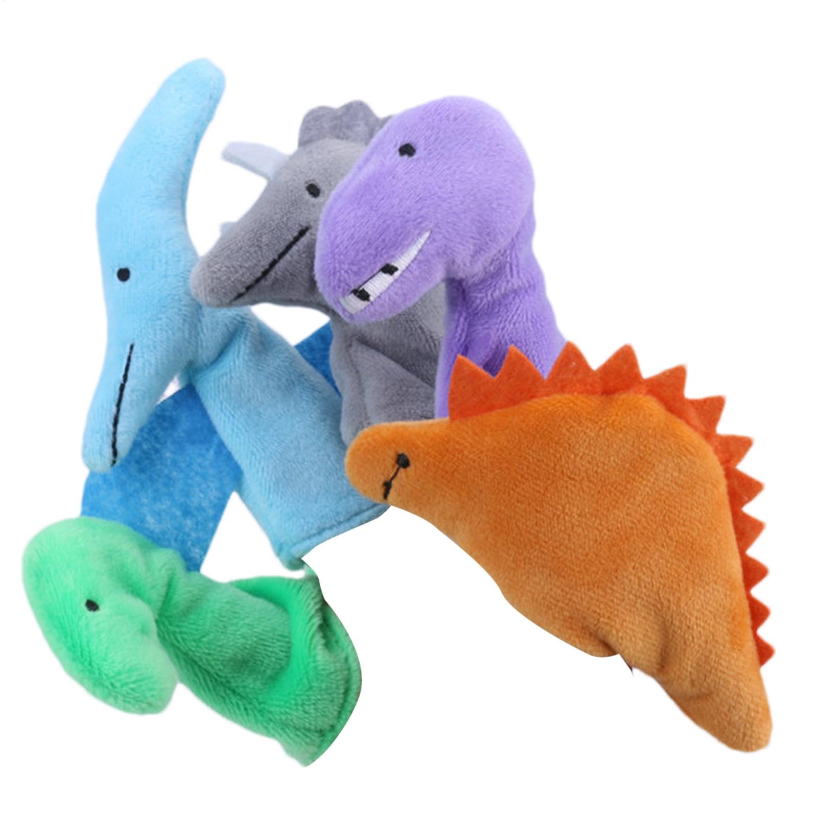 Colección de Marionetas de Dedo: Personajes de Animales Variados, Marionetas de Tela Hechas a Mano | Compañeros Atractivos para la Hora del Cuento, Juguetes para el Desarrollo de la Primera Infancia,