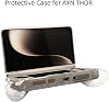 Funda Protectora Transparente de TPU para Consola Ayn Thor, Cubierta Anticaídas y Antigolpes, Carcasa y Piel, Negro Transparente 3