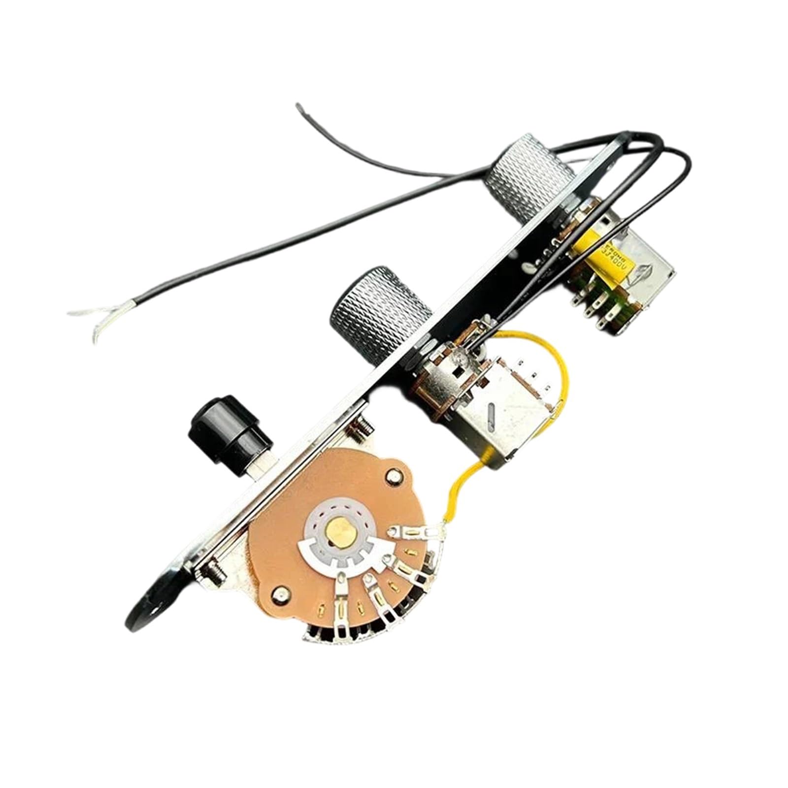 Potencjometr Push Pull 250K Vintage Wstępnie Okablowany Panel Sterowania Odpowiedni Do Akcesoriów Gitarowych Beginner Uprząż gitarowa(3)