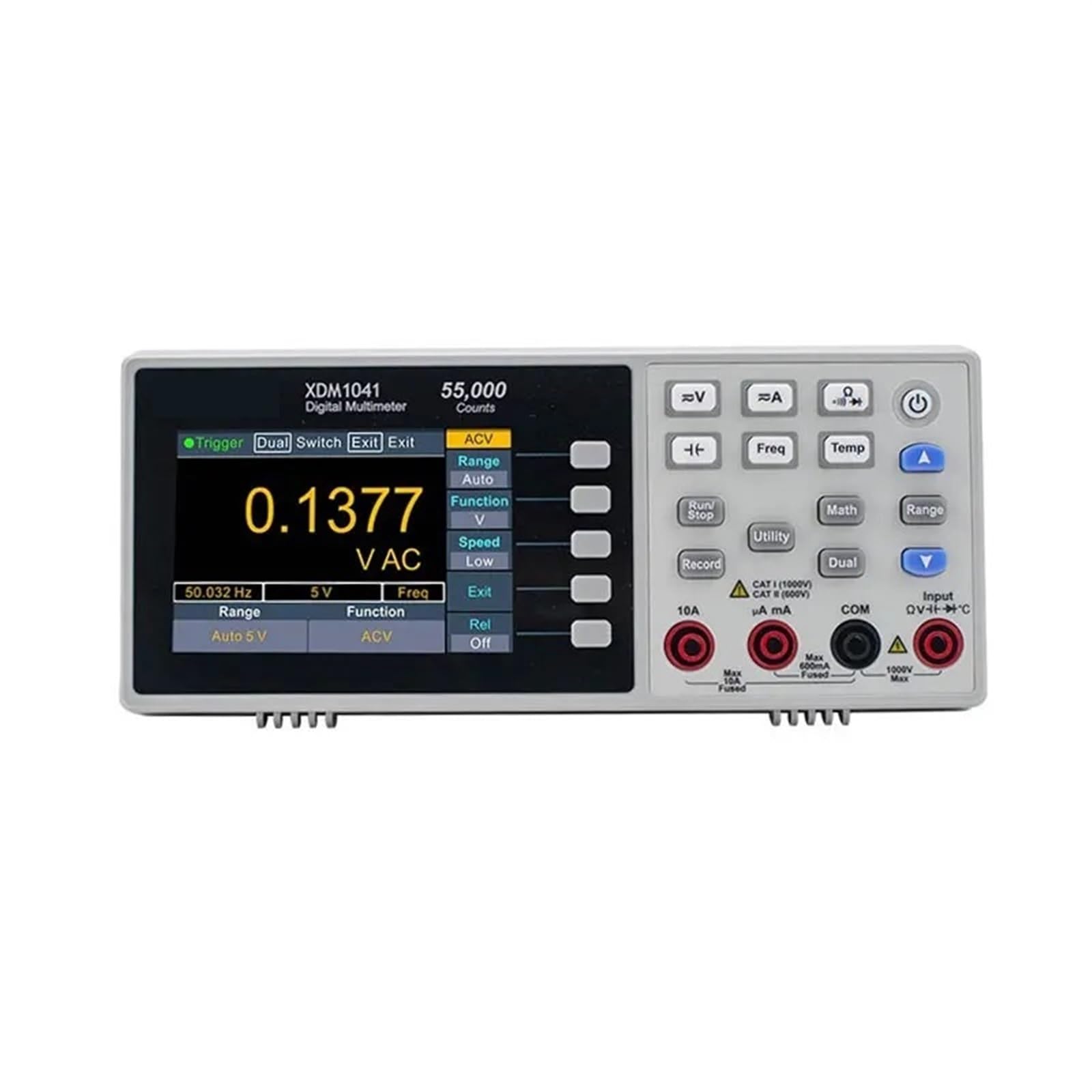 LCR-Messgerät, XDM1041 XDM1241 Digital-Multimeter Tragbarer Tisch True RMS DC/AC Strom Spannung USB Multimetro Tester Meter,Tester-Tools(XDM1241)