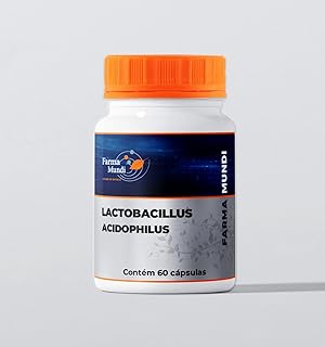Lactobacillus Acidophilus 1 Bilhão Ufc 60 Cápsulas