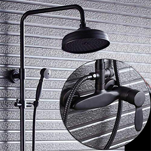 Robinet de douche mural pour rénover une salle de bain rétro chic