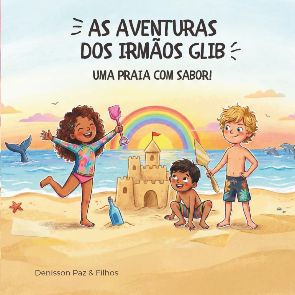 As Aventuras dos Irmãos Glib: Uma Praia com Sabor!