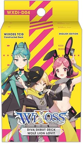 WIXOSS Exhibición de inicio de la cubierta de debut de Diva (Wolf Lion Lovit)