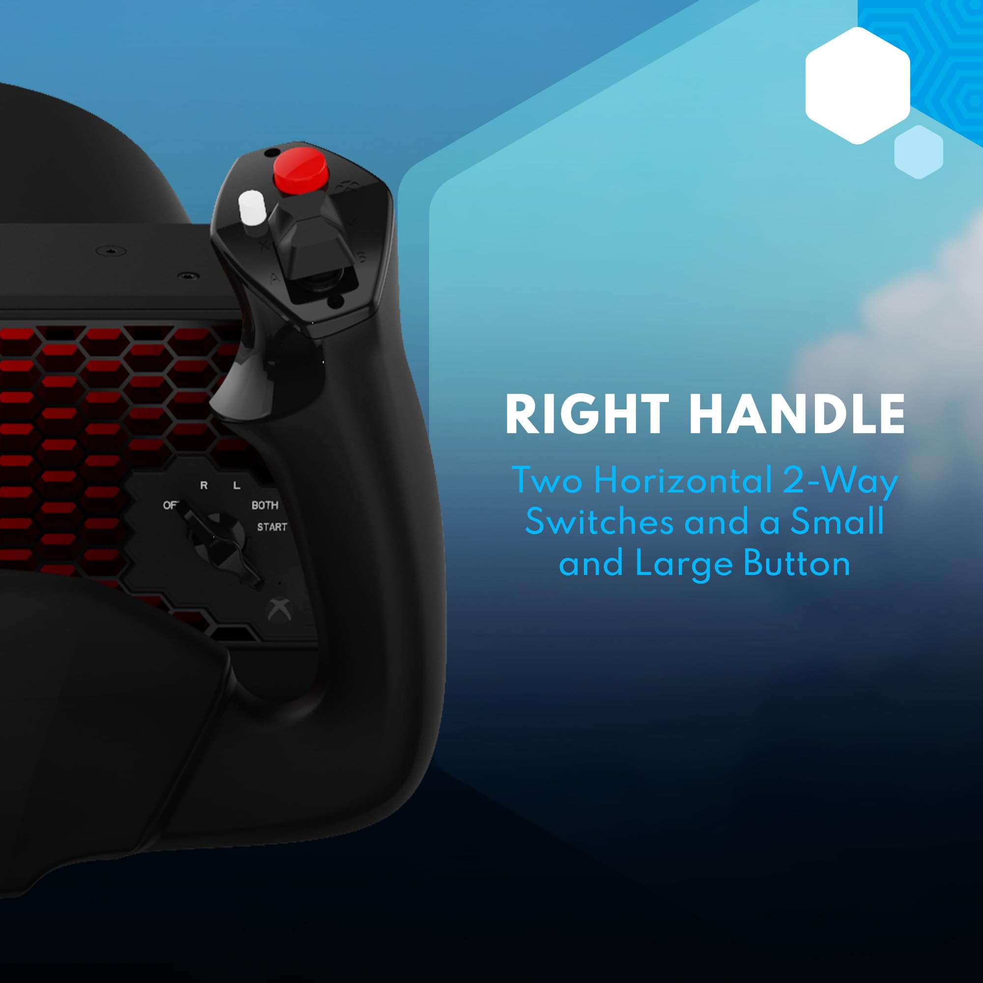 Honeycomb Alpha XPC Captain’s Edition 2025 Flight Simulation Yoke Bundle for Xbox Series X|S & PC