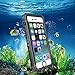 iPhone 5 5S SE Waterproof Case, 【2016】 Shockproof Dropproof Dirtproof Rain Snow Proof Full Body Protective Cover IP68 Certified Underwater Case Built-in Screen Protector for iPhone 5S 5 SE (Black)