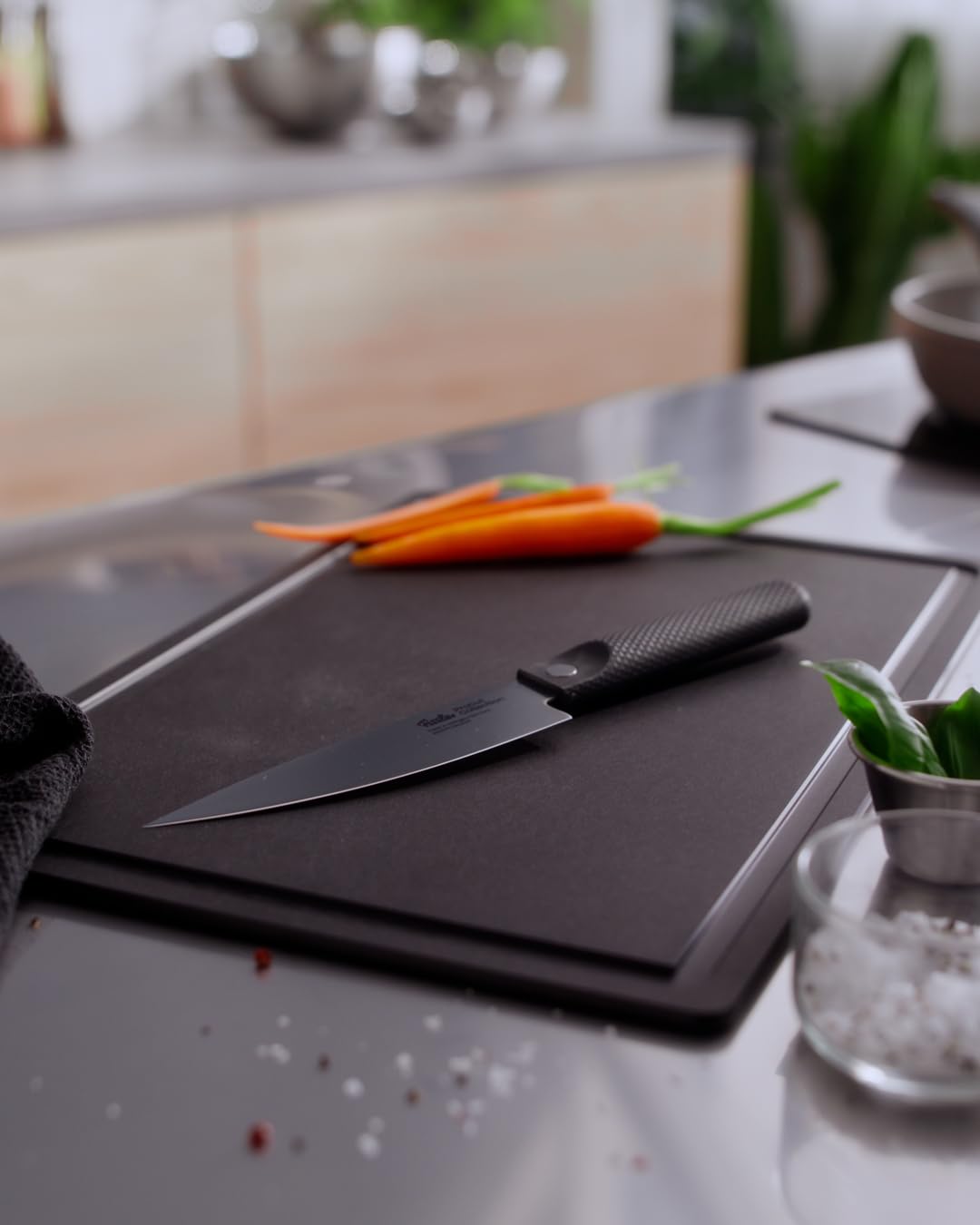Fissler Procut/Premium-Kochmesser (16 cm) handgeschliffene Edelstahlklinge, Made in Germany, Allzweck-Küchenmesser, Universalmesser, extra breite Messerklinge, ergonomisch