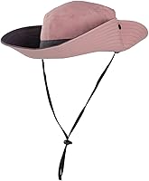 Vista 60 de Rosoz Sombreros para cola de caballo para mujer, protección UV, plegable, de malla ancha, senderismo, playa, pesca, safari de verano 1 paquete-gris