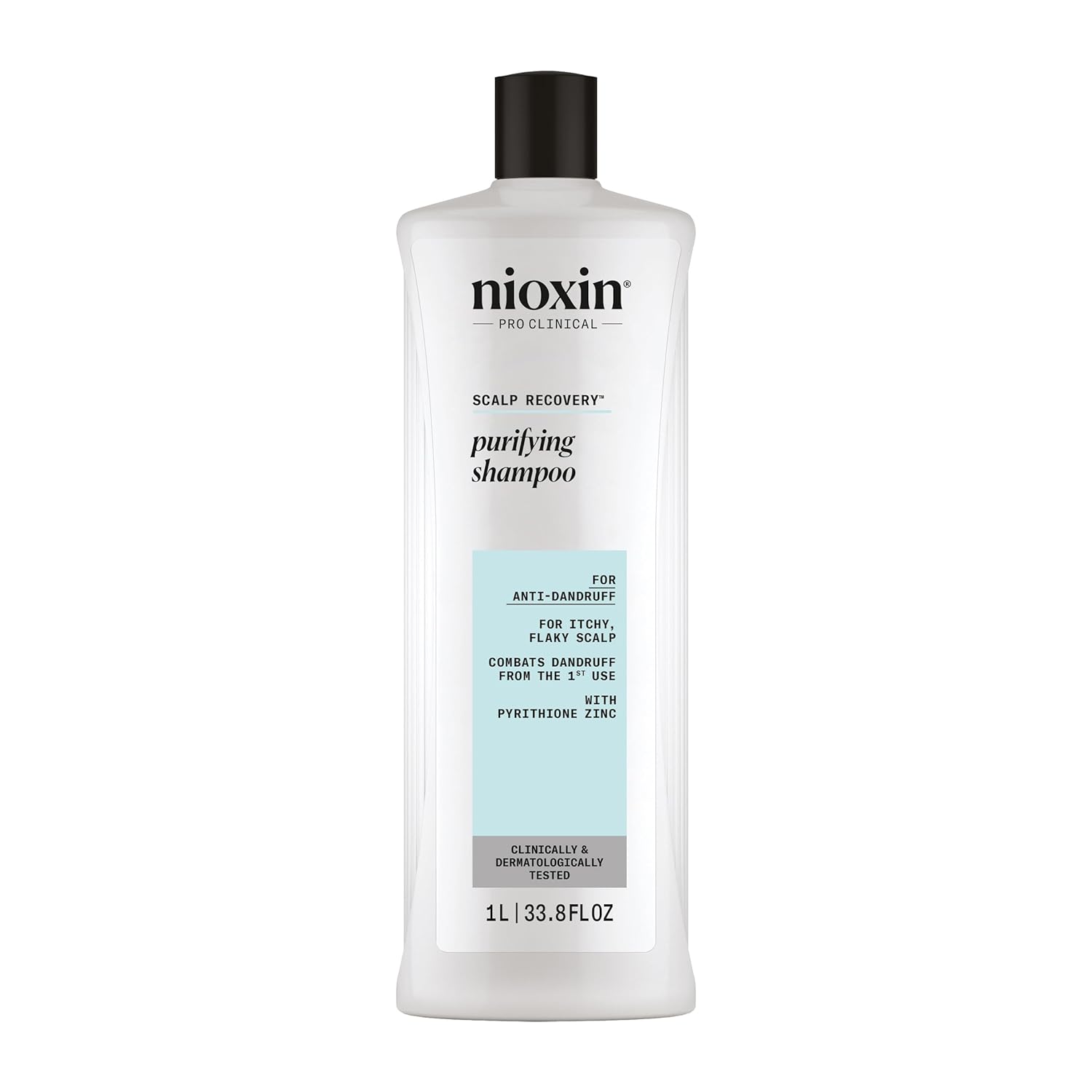 Nioxin Scalp Recovery Purifying Shampoo | For Itchy, Flaky Scalp | Anti-Dandruff | Formulated with Pyrithione Zinc Nioxin Scalp Recovery Purifying Shampoo | For Itchy, Flaky Scalp | Anti-Dandruff | Formulated with Pyrithione Zinc