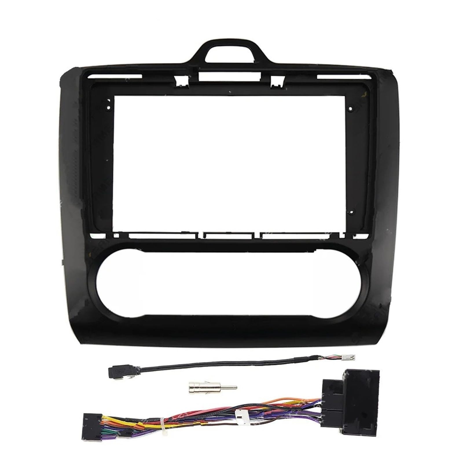 Kit Mascherina Radio Per Ford Per Focus Mk2 MK3 Per S-MAX 2004-2011 2012 2013 2014 Auto Telaio Fascia Adattatore Android Radio Dash Kit Pannello Montaggio Pannello