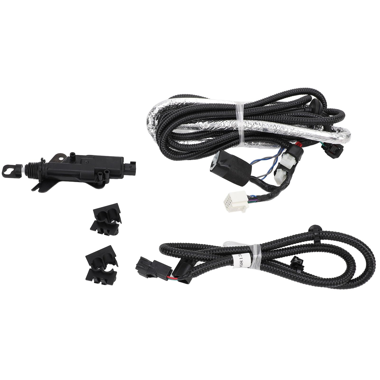 Power PK3B6 35JL0 - Kit di bloccaggio per portellone posteriore, delicato set di serrature remote con cablaggio per 3rd Gen Long Bed Crew Cab, adatto per
