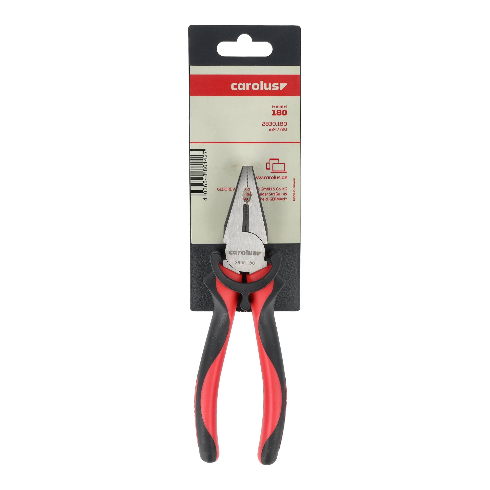 Carolus Combination Pliers 180 mm 2830.180