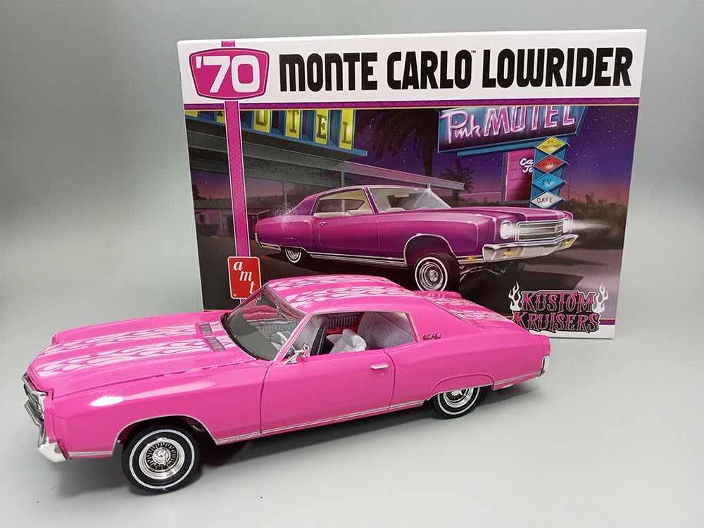Amazon.com: AMT 1970 Chevy Monte Carlo Lowrider 1:25 Scale Model
