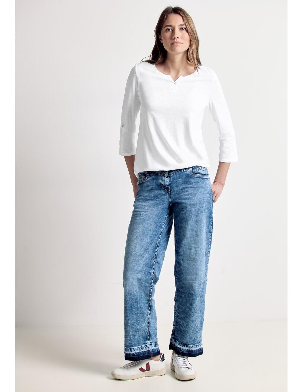Cecil 313172 Fenja, T-Shirt Donna