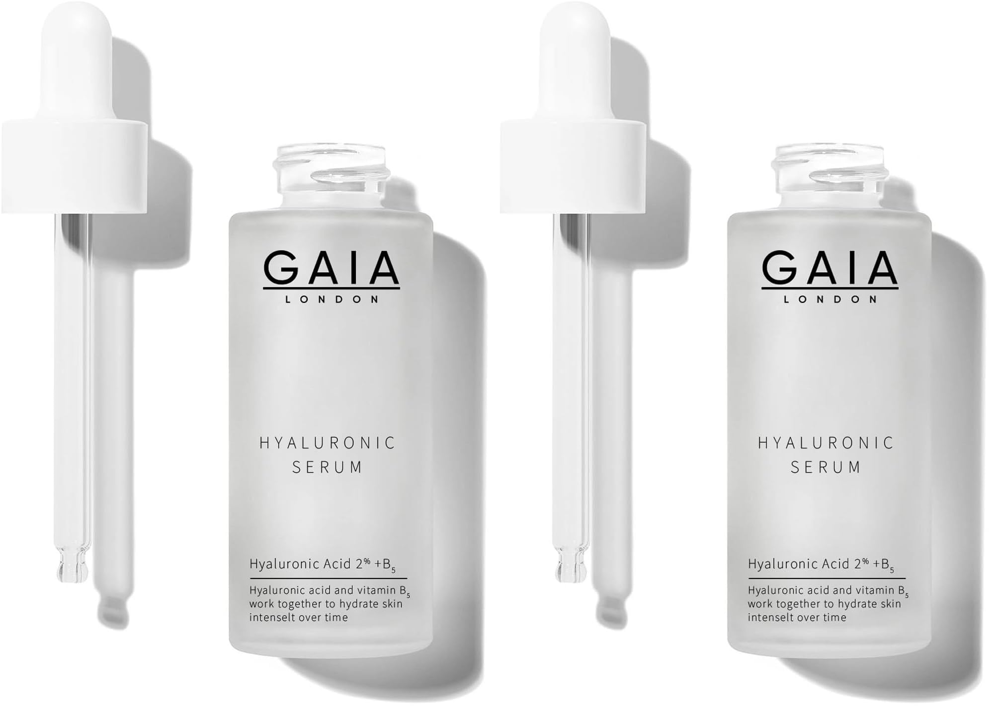 Yoğun Nemlendirici Bakım Serumu Hyaluronic Acid Yüzde İki B5 Tüm Cilt Tipleri için Hyaluronic Serum 50ml (2 paketi)