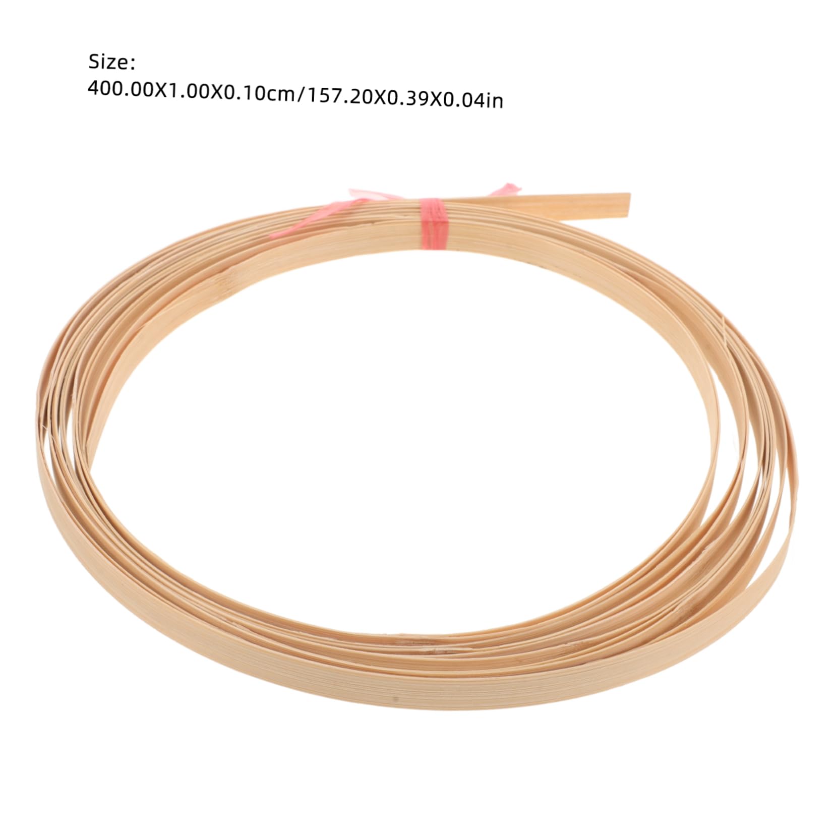 Housoutil 2 Rolls DIY Weaving Strips Craft Baskets Smooth Flat Material for Decorations