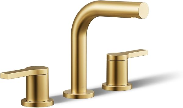 KOHLER K-33592-4K-2MB Elate® Widespread Bathroom Sink Faucet, Durable Brass…