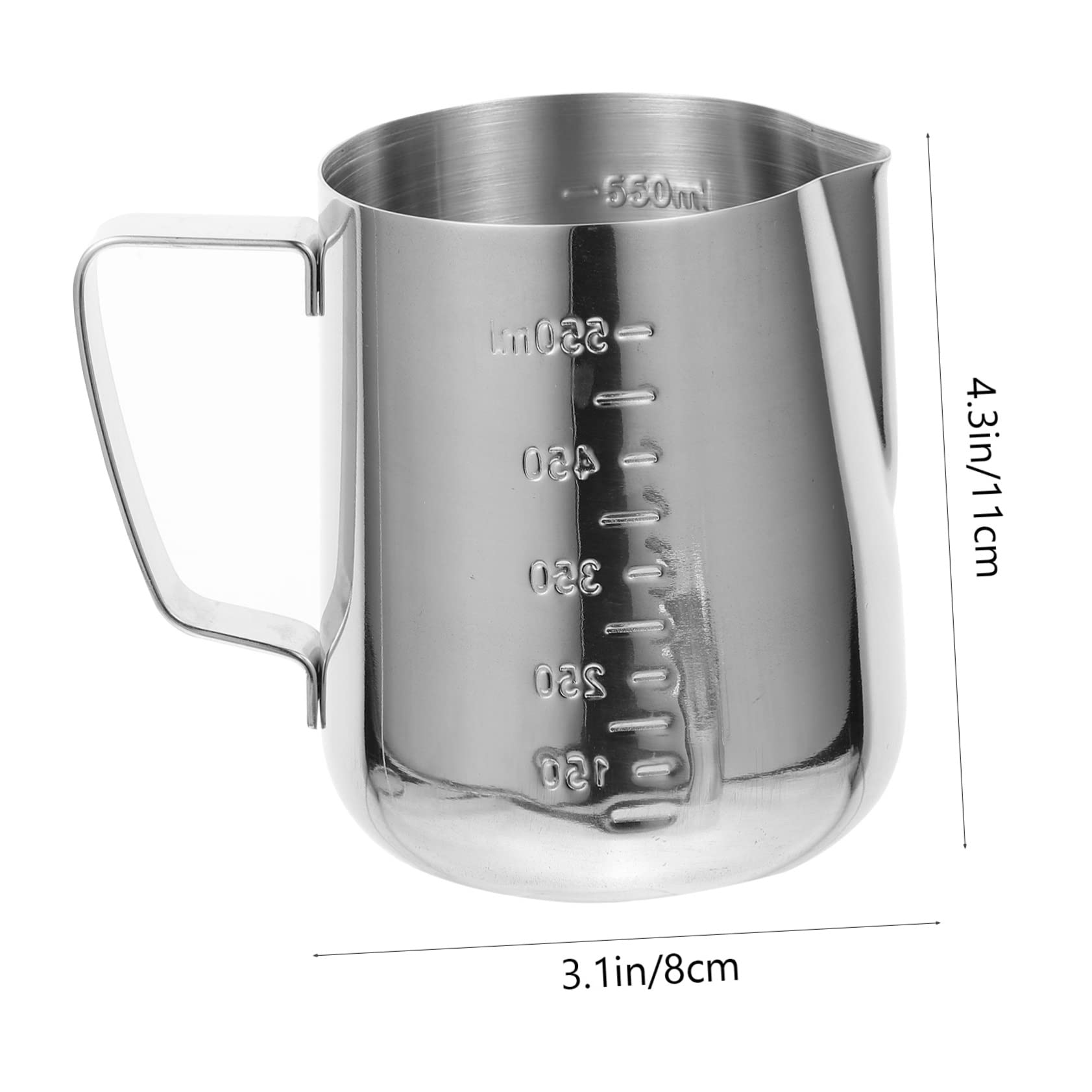 NUOBESTY 1set Butter Melting Pot Double Boiler Handle Melting Bowl Measuring Cup for Treats