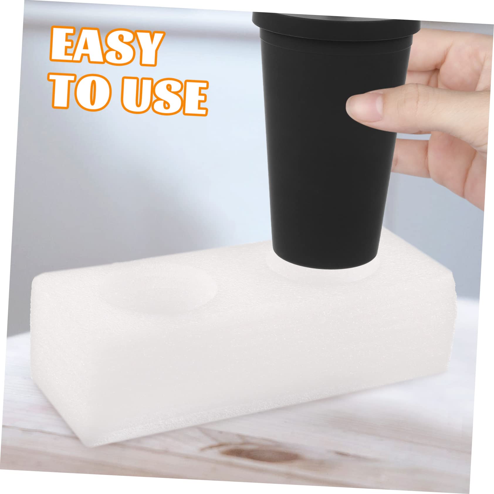 Anneome 4piezas Portavasos De Café Soporte Para Bebidas De Bandeja De Bebidas Para Comida Para Café y Frías