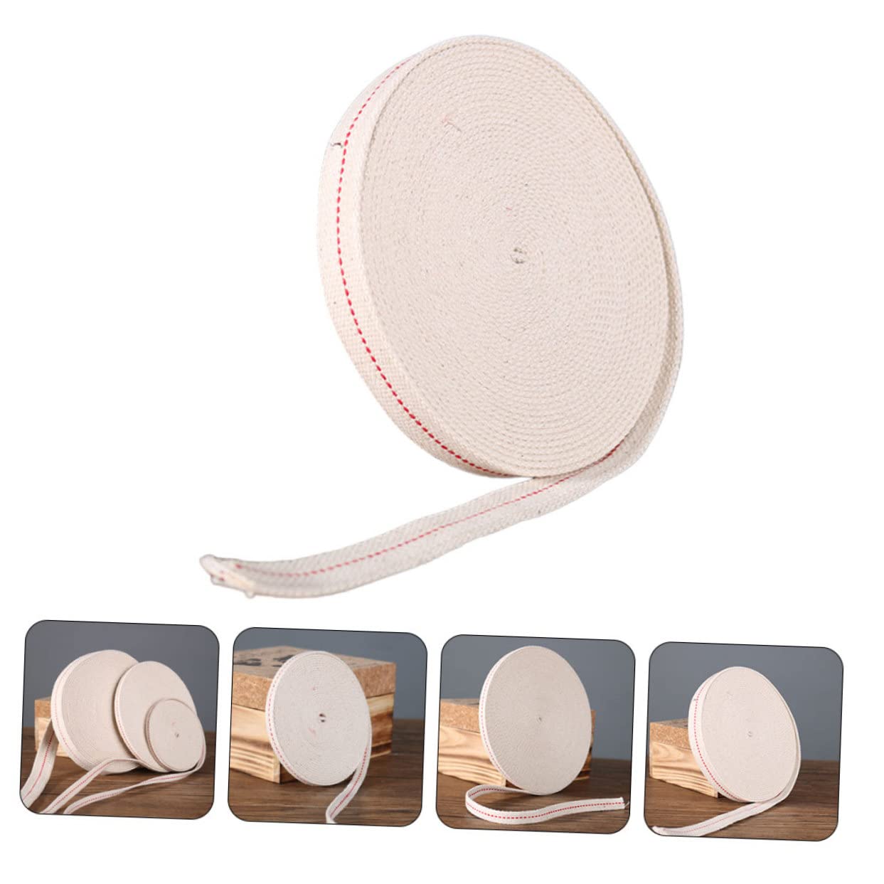 ERINGOGO 1roll Daily Use Wick Replacement for Oil Lamps Versatile Kerosene Lantern Wick for Alcohol Burners and Projects