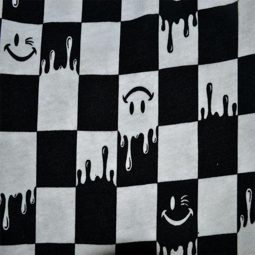 Joe Boxer Mens Loungewear Checkerboard Melting Licky Loungepants2