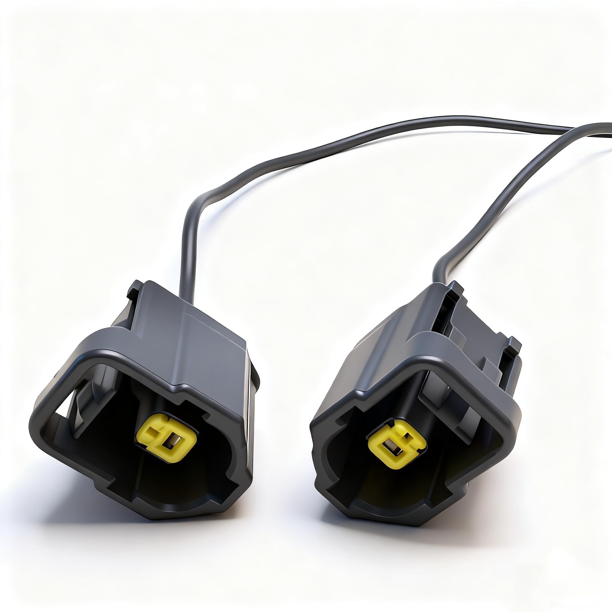 2pcs Oil Pressure Sensor Connector Pigtail Compatible with 1999 to 2010 Ford 6.0L 6.4L & 7.3L Powerstroke Diesel F150 Edge Explorer F-250 Super Duty