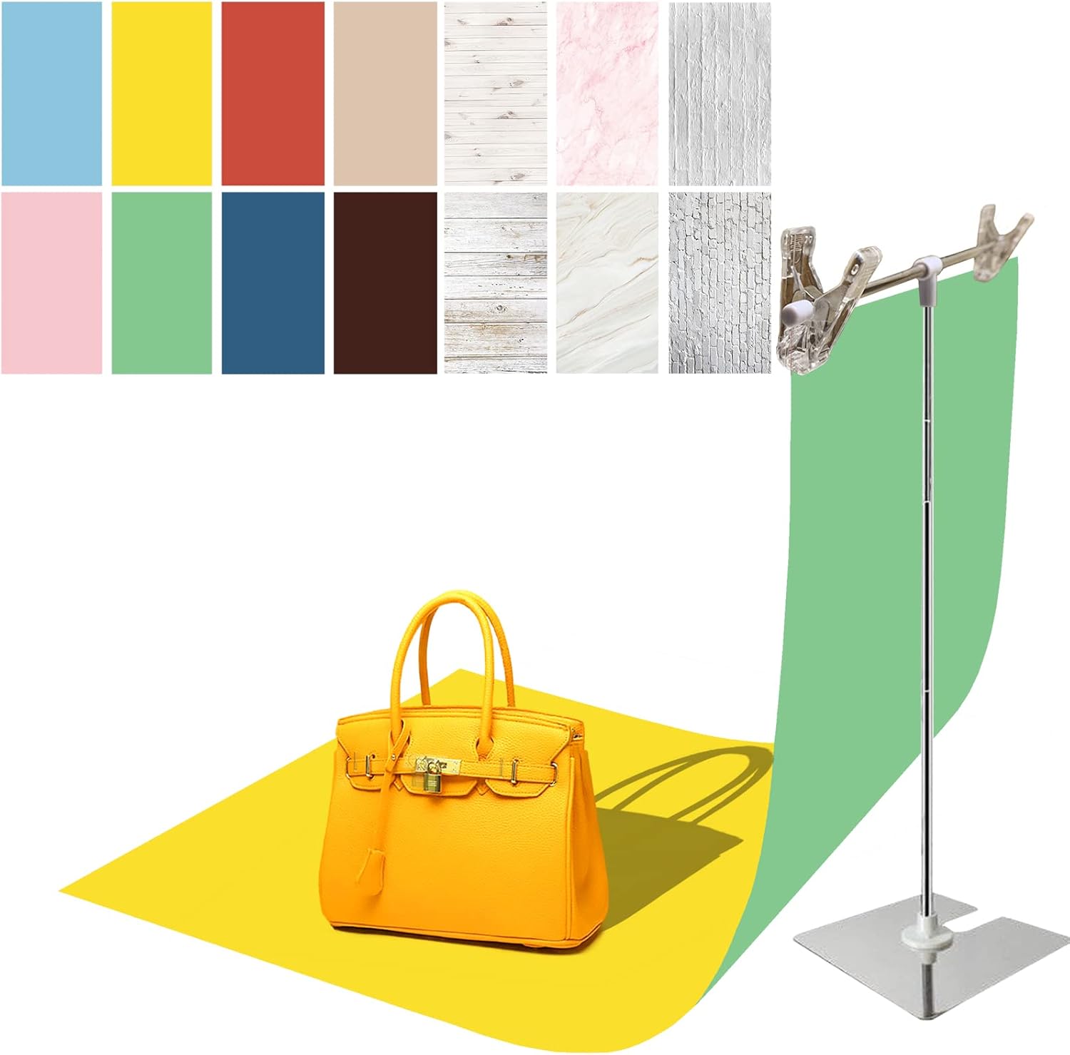 zyckTech 7Pcs 14Patterns Photography Background Paper with