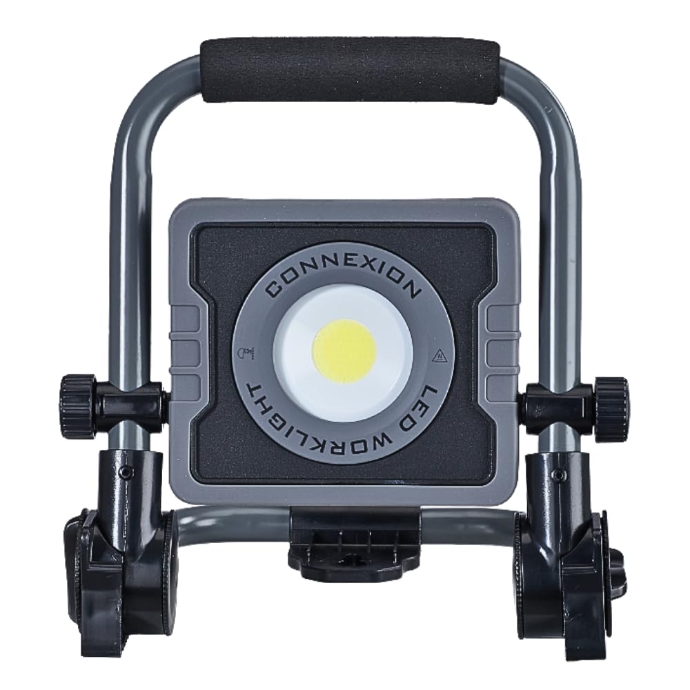 30W LED Work Light Rechargeable Portable COB Battery Floodlight Super Bright 3300Lm Outdoor Security Light 3 Mode 6500K IP54 5V USB Waterproof Lamp for Camping Hiking Emergency Garage Worksh