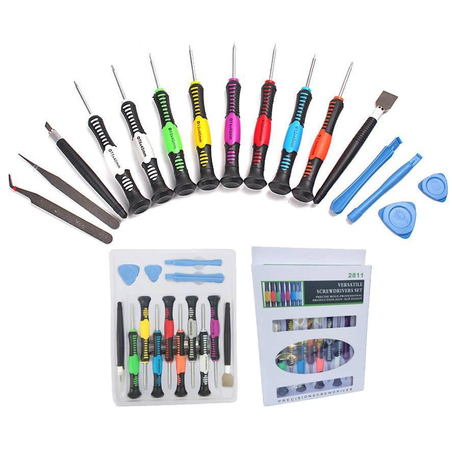 Sp Mobile Phone Repair Tools Precision Screwdriver Set 2811 Tool Kit Torx T6 Magnetic Screw Driver (Set Of 1), Multicolor