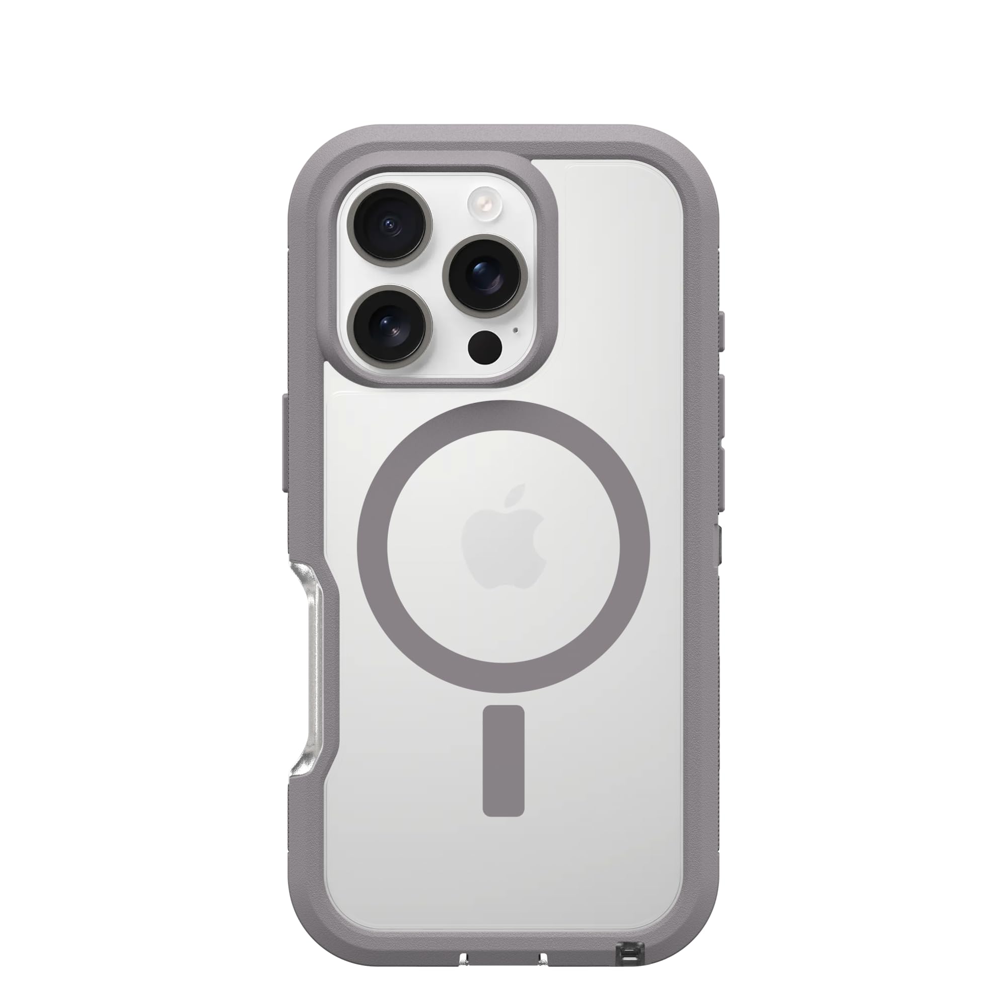 Coque Defender XT MagSafe iPhone 16 Pro antichoc robuste transparente