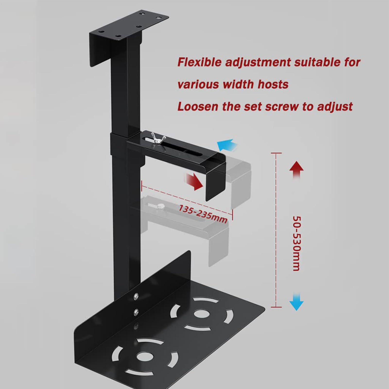 Soporte De CPU Debajo del Escritorio, Soporte De Pared para Soporte De CPU