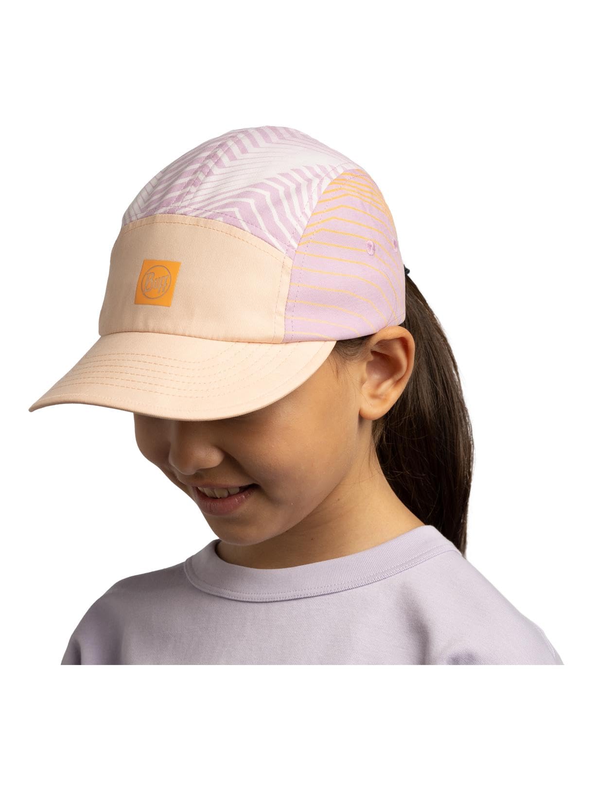 Buff | Gorra 5 Panel Go Niño Niña Flexible, UPF50, Ajustable, Sostenible, Ligera, Correr, Materiales reciclados, Comoda