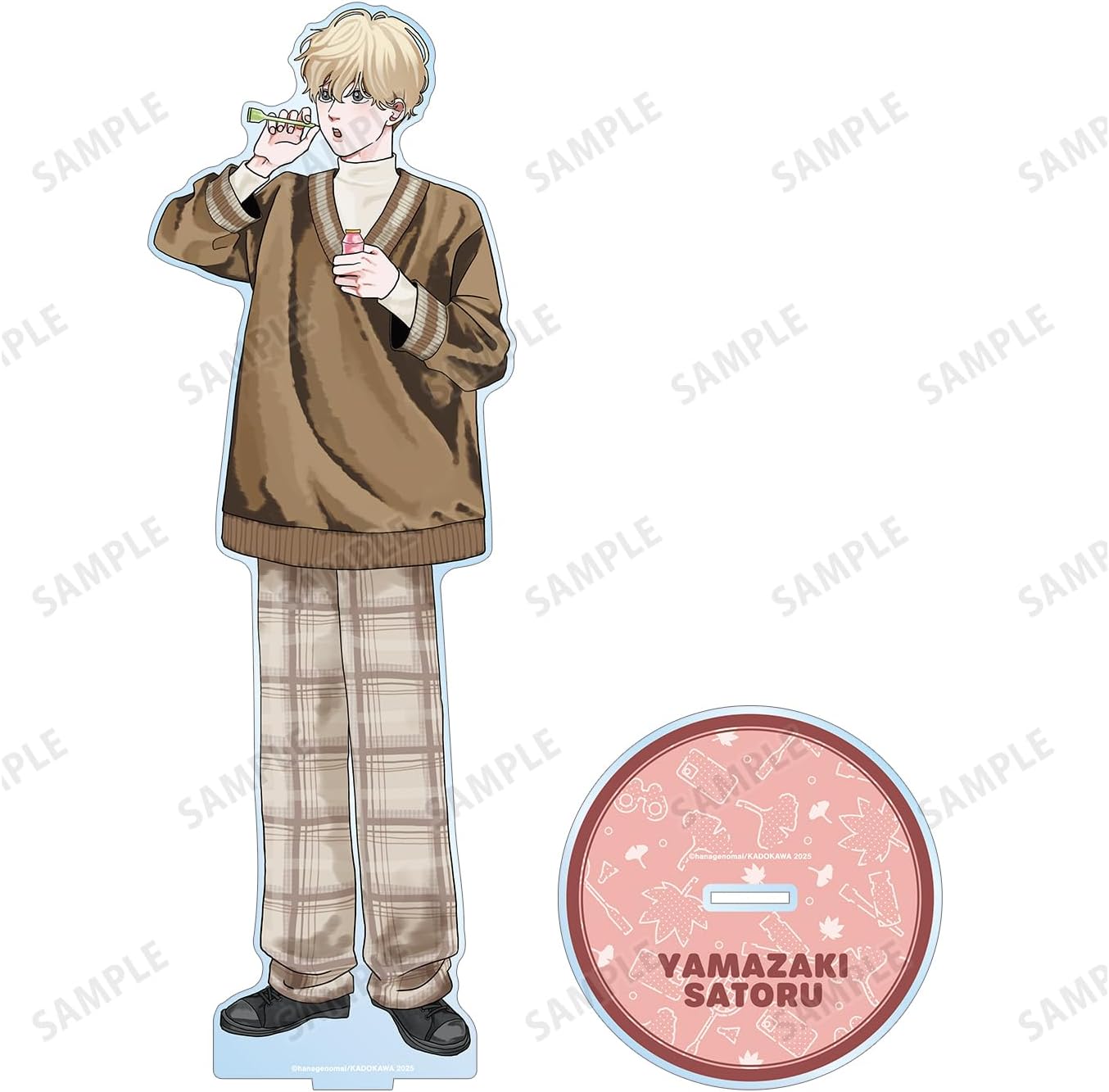 Takagan and Tenji-kun Brotherly Friend Hanagenomai Sensei Illustrated by Satoshi Yamazaki Park Ver. Extra Large Acrylic Stand