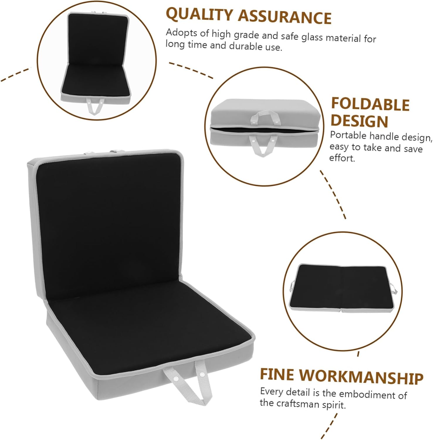 Totority 1pack Yoga Kneeling Pad Soft Knee Pad Cushion for Hot Yoga Fitness Protection