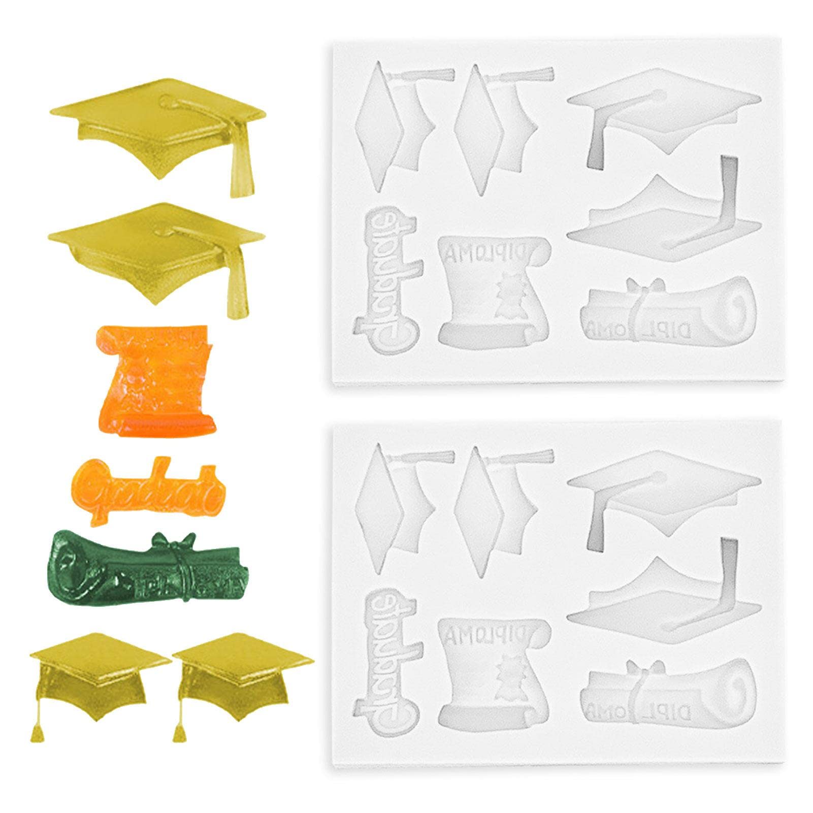 Buy XINXUAN Graduation Set Mold DIY Graduation Mold Decorations