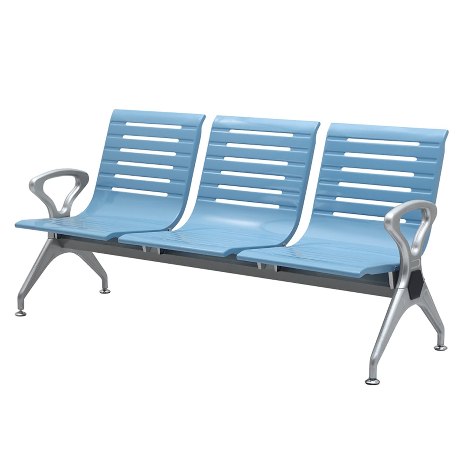 SaryEdge 3-Seater Chairs with Backrest & Armrests - Stylish Reception Bench for Office, Bank, Salon & Conference Room Seating Solutions,