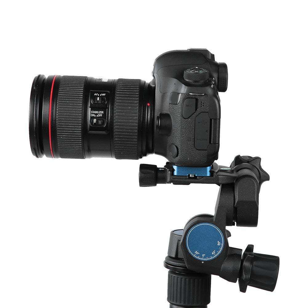 Testa a sfera resistente con quadrante di posizionamento preciso per fotocamera DSLR, ideale per fotografia professionale