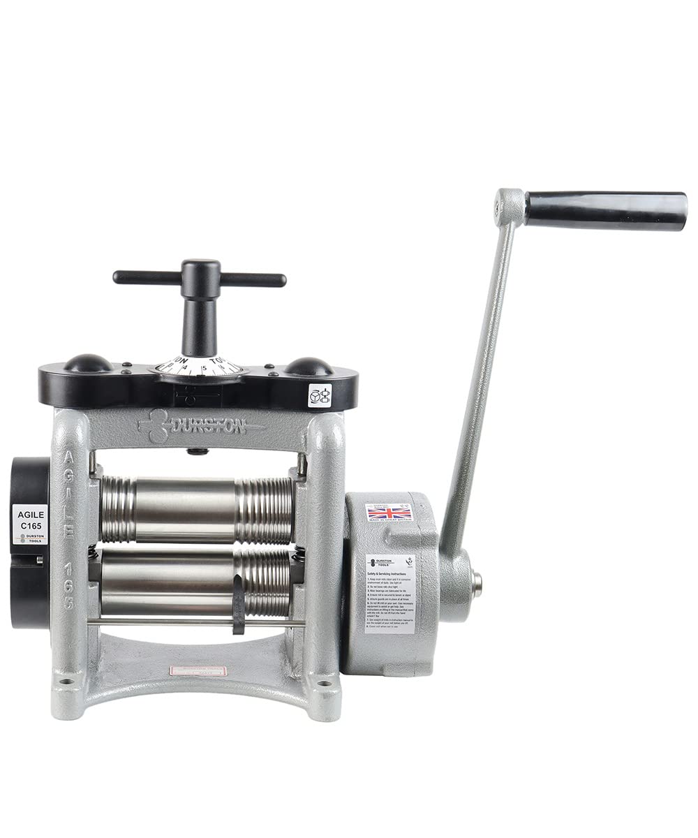 Durston Tools Durston Tools 1039 Agile C165 165mm Combination Rolling Mill with Reduction Gear, Grey