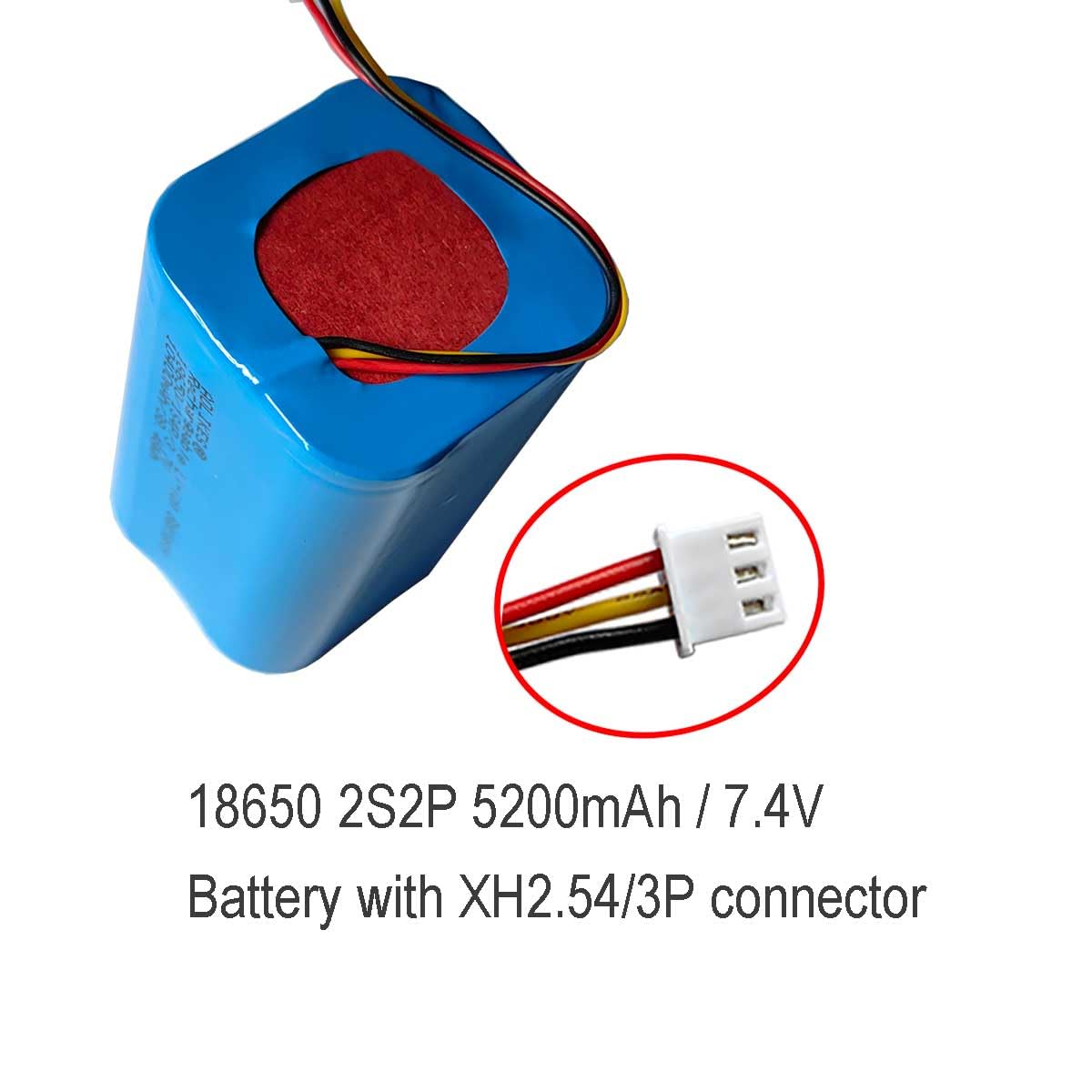 Amazon.com: AOLIKES 18650 2s2p 5200mAh 7.4v Rechargeable Li-ion