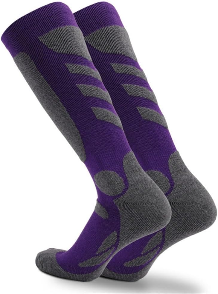 Outdoor Sports Thickened Mountaineering Socks, Towel Bottoms, Long Sleeves to Absorb Sweat and Keep Warm(M)