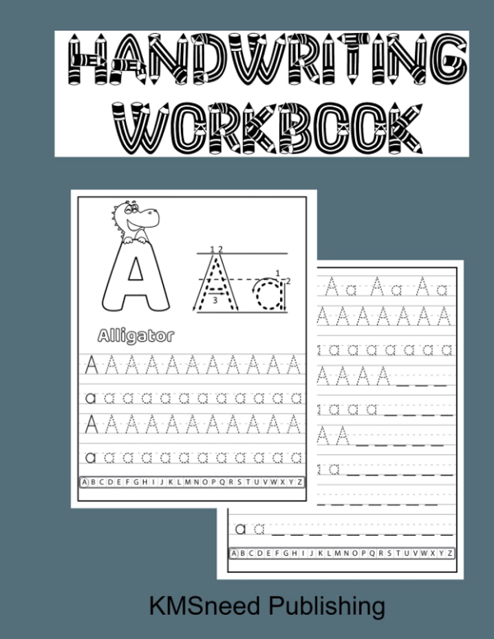 Handwriting Workbook: Practice Letter Tracing on Lined Paper